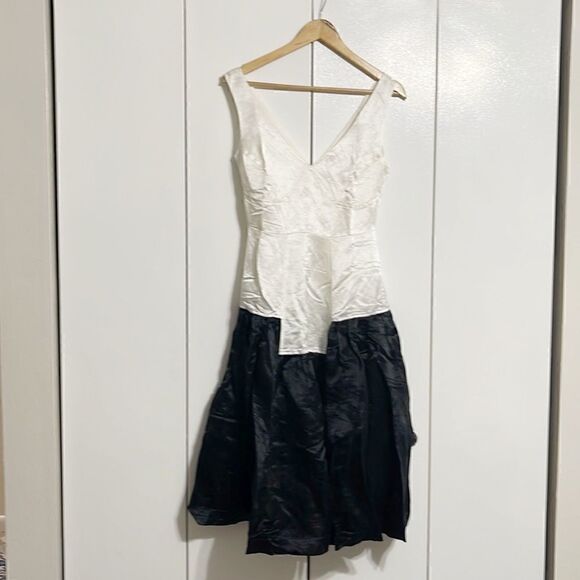 Anthropologie Tracy Reese’s Natasha Drop Waist Midi Dress Size 2 - Picture 5 of 7